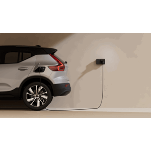 Ferdig montert: Amina elbillader